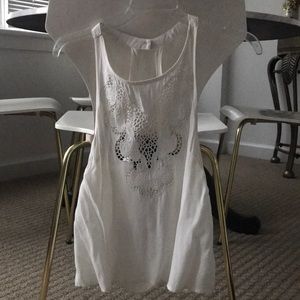 Glamorous white tank top NWT